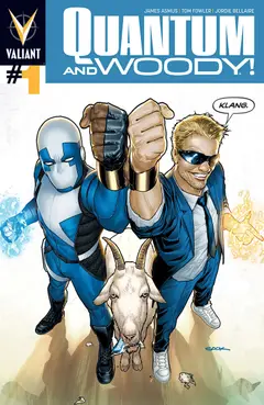 Обложка: Quantum and Woody
