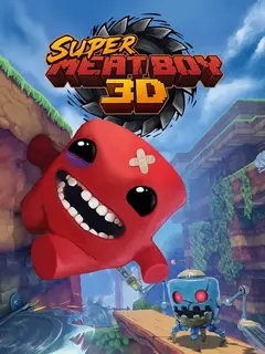 Обложка: Super Meat Boy 3D