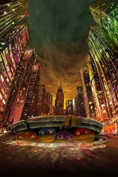 Обложка: Черепашки-ниндзя: Погром мутантов