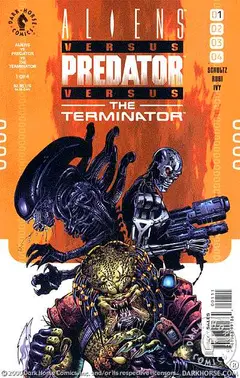 Обложка: Aliens vs. Predator vs. Terminator