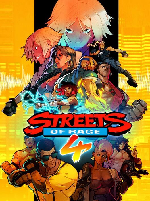 Обложка: Streets of Rage 4