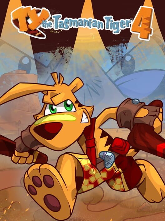 Обложка: Ty the Tasmanian Tiger 4